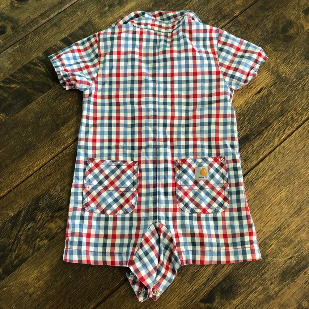 Carhartt Plaid Romper